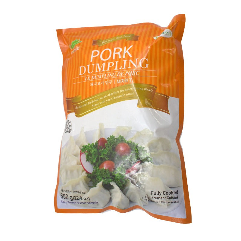 PH Pork Dumplings, Fully Cooked, 12 CT