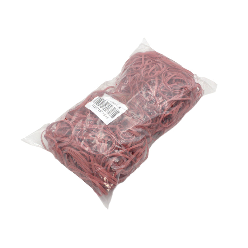#32 Rubber Bands, Red, 1 LB