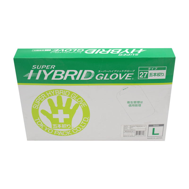 Super Hybrid Gloves, Large, 20 BX