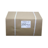 20LB Duplex Lady Print XL Brown Bag, 250 CT