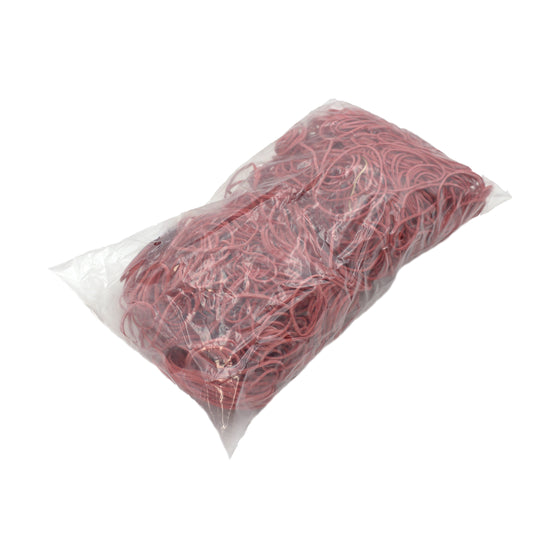 #18 Rubber Bands, Red, 1 LB