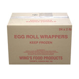 Wing's 4" Eggroll Wraps, 48 LBs
