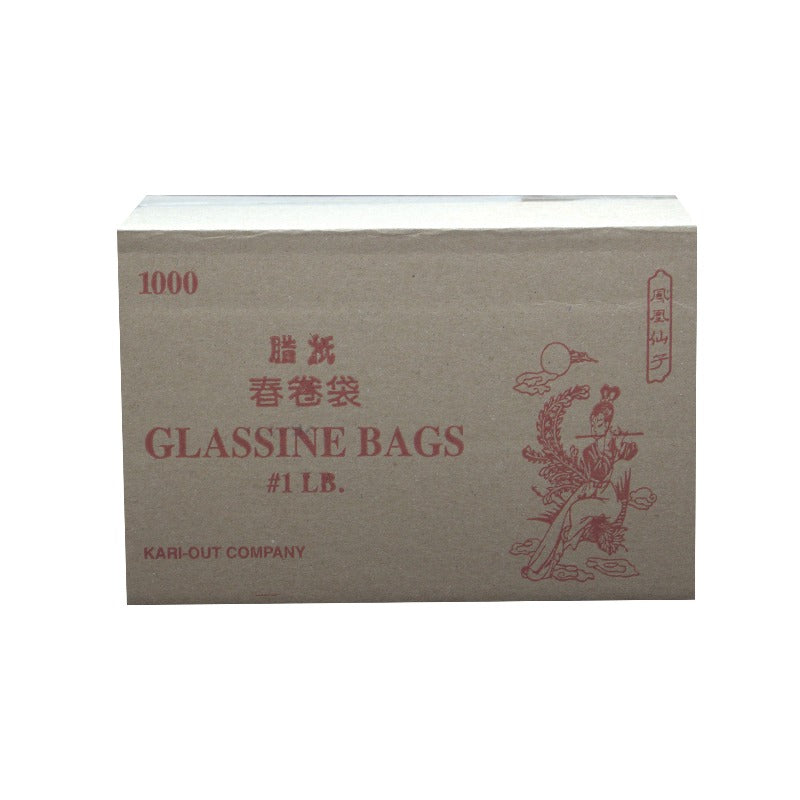 1LB Glassine Bags, Lady Print, 1000 CT