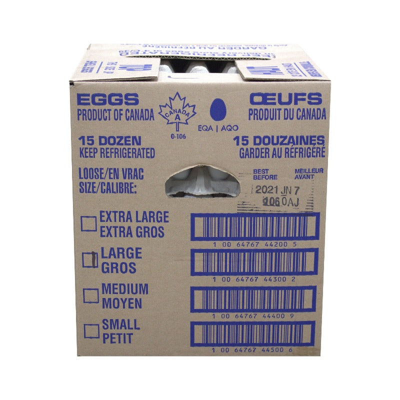 Eggs, Large, 180 CT