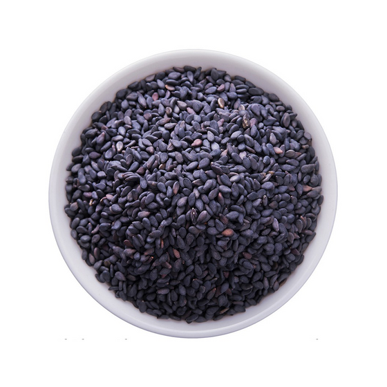 Raw Black Sesame Seeds, 5 LBs