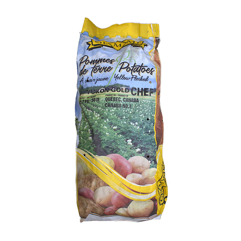 Yukon Gold Potatoes, Bag (50 LBs)