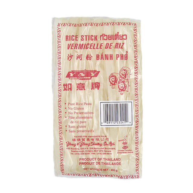 Y&Y Brand Rice Stick, 10 MM, 20 CT