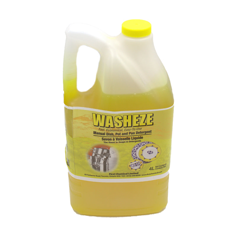 Washeze Pot and Pan Detergent, 4 CT