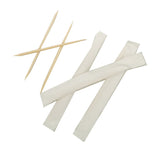Hy Stix Mint Round Toothpicks, Paper Wrapped, 1000 CT