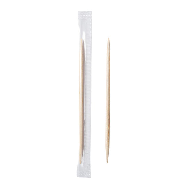 Hy Stix Mint Round Toothpicks, Cellophane Wrapped, 1000 CT