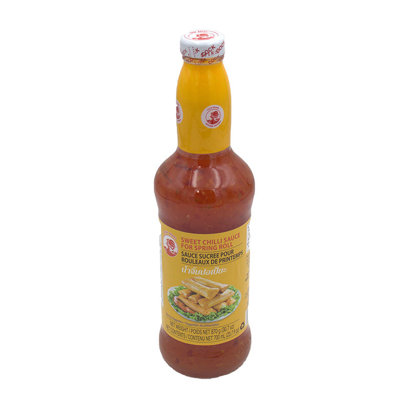 Cock Brand Sweet Chilli Sauce for Spring Roll, 12 CT
