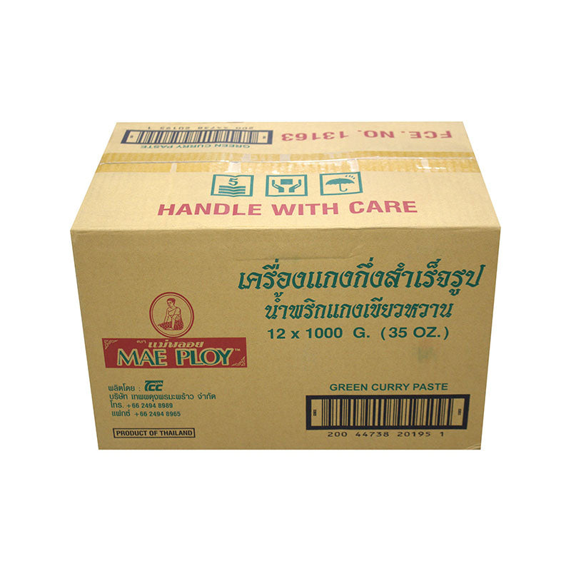 Mae Ploy Green Curry Paste, 12 CT