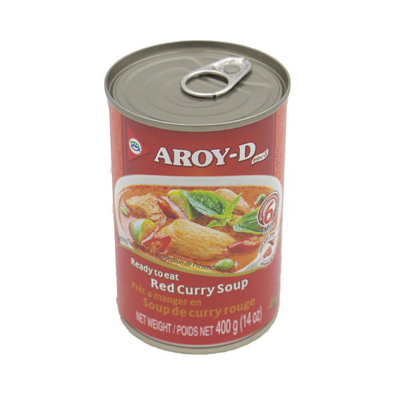Aroy-D Red Curry Soup, Ready to Eat, 24 CT