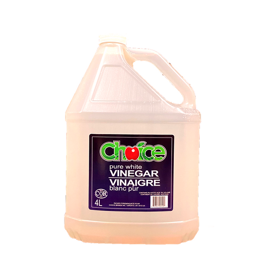 Choice White Vinegar, 4 x 4 L
