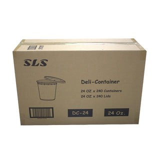 Translucent Plastic Deli Containers 8oz 50ct