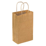 EcoMates EM-1653 Kraft Paper Bag with Twisted Handle, 250 CT