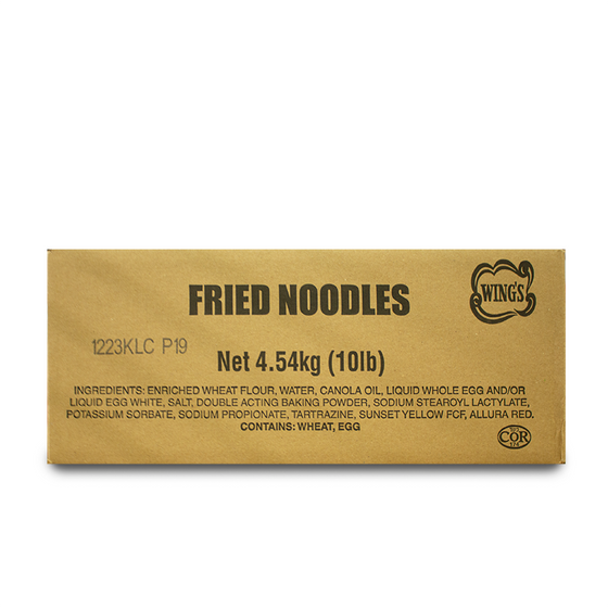 Wing's Fried Noodle, Case (10 LBs)