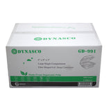 Dynasco GD-991 Fiber Hinged Container, 200 CT
