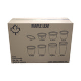 Maple Leaf H-2808 8oz. Deli Container, 500 CT