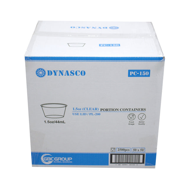 Dynasco PC-150 1.5oz. Portion Cup, 2500 CT