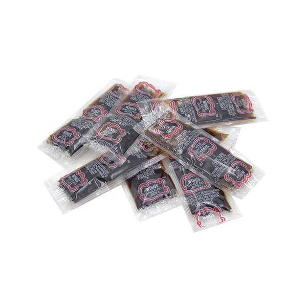 Wing's Portion Soy Sauce, 500 Counts