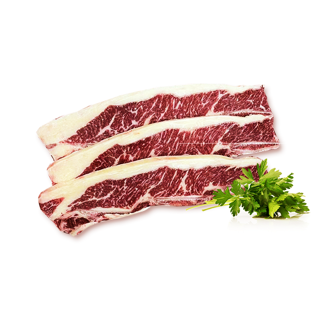 (UK) 3-Bone Beef Short Rib, Case (25 KG, $13.00/KG)