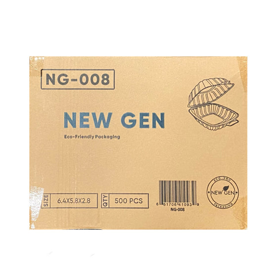 New Gen NG-008 Hamburger Container, 500 Counts