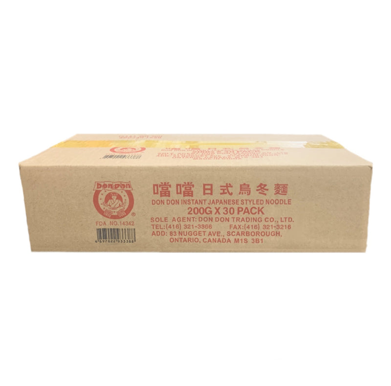 Don Don Instant Japanese Style Udon, 30 x 200 G