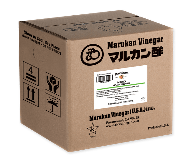 Marukan Misho Grain Vinegar, Case (20 L)